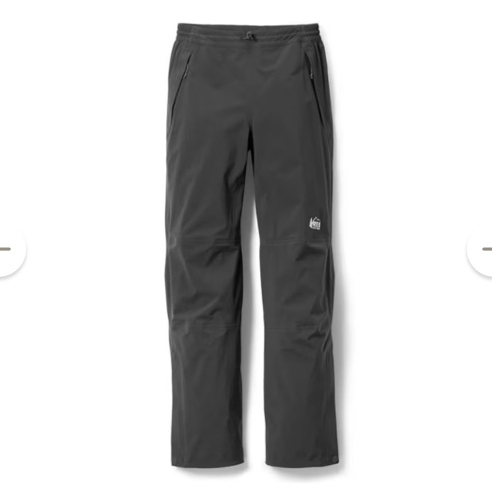 REI Co-op XeroCloud 3L Rain Pants Black Women’s Small Tall